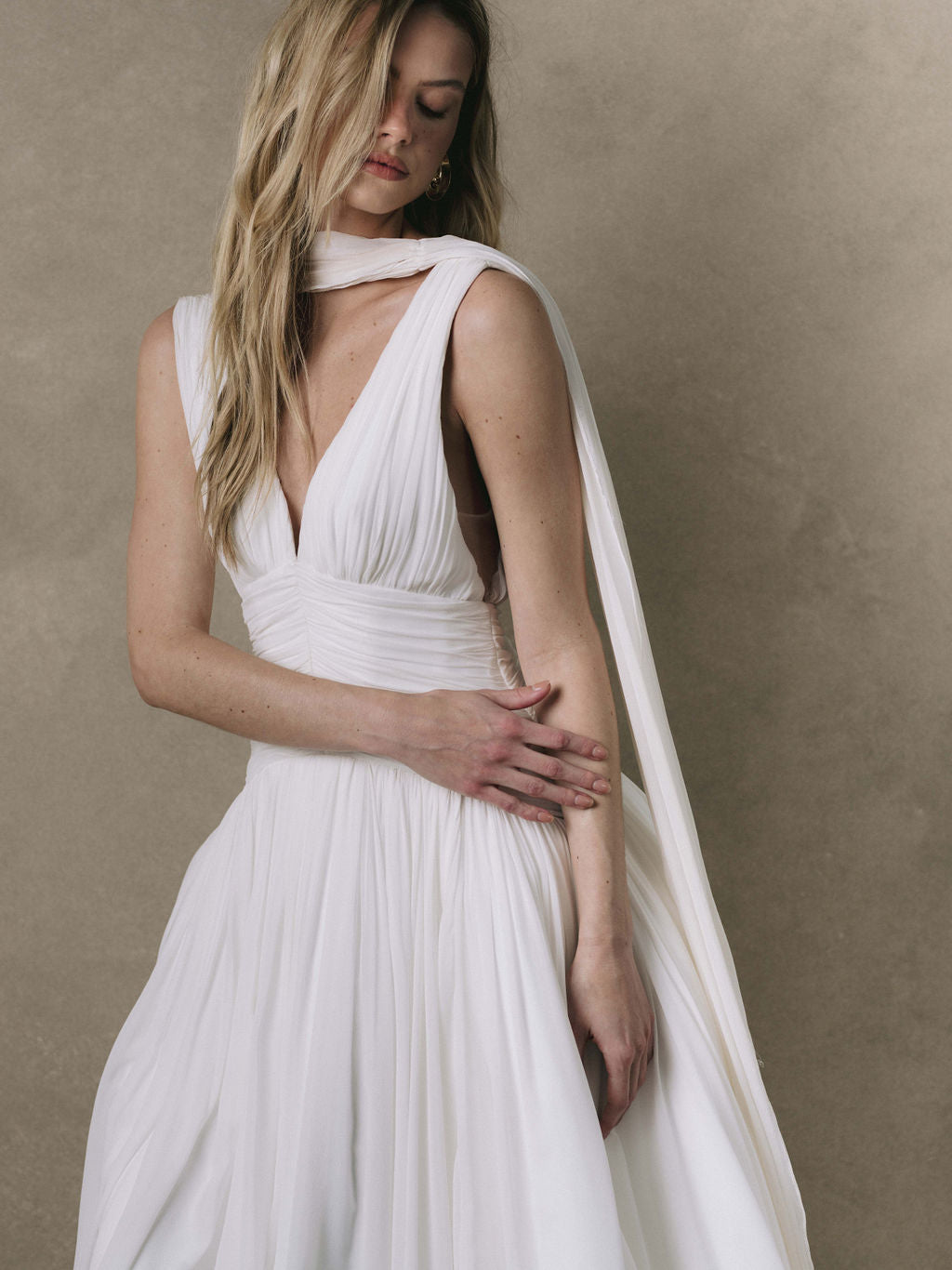 Rime Arodaky Bridal Daphné robe de mariée soie V