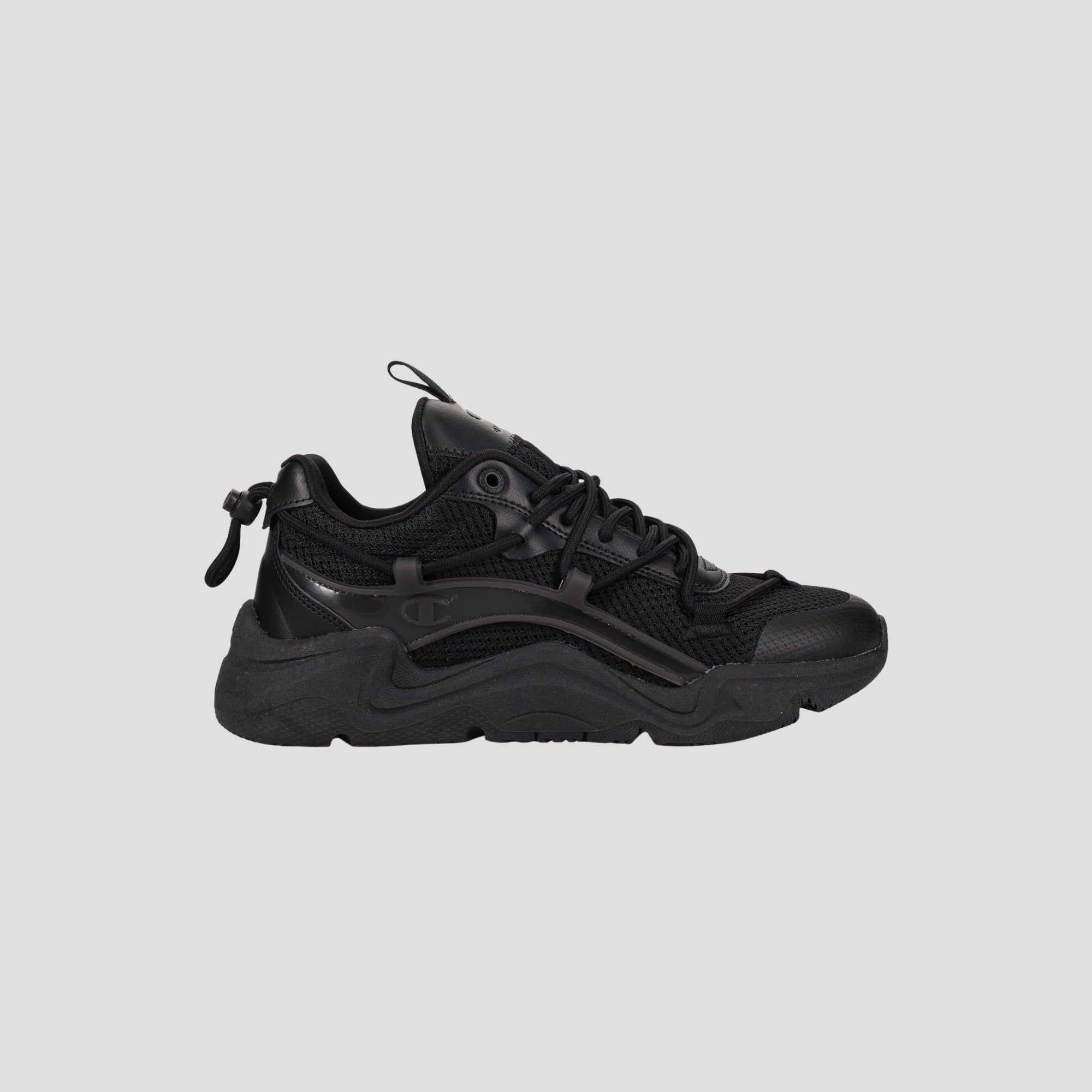 Champion Hyper C Pilot W Baskets Femme Black Mesh Noires