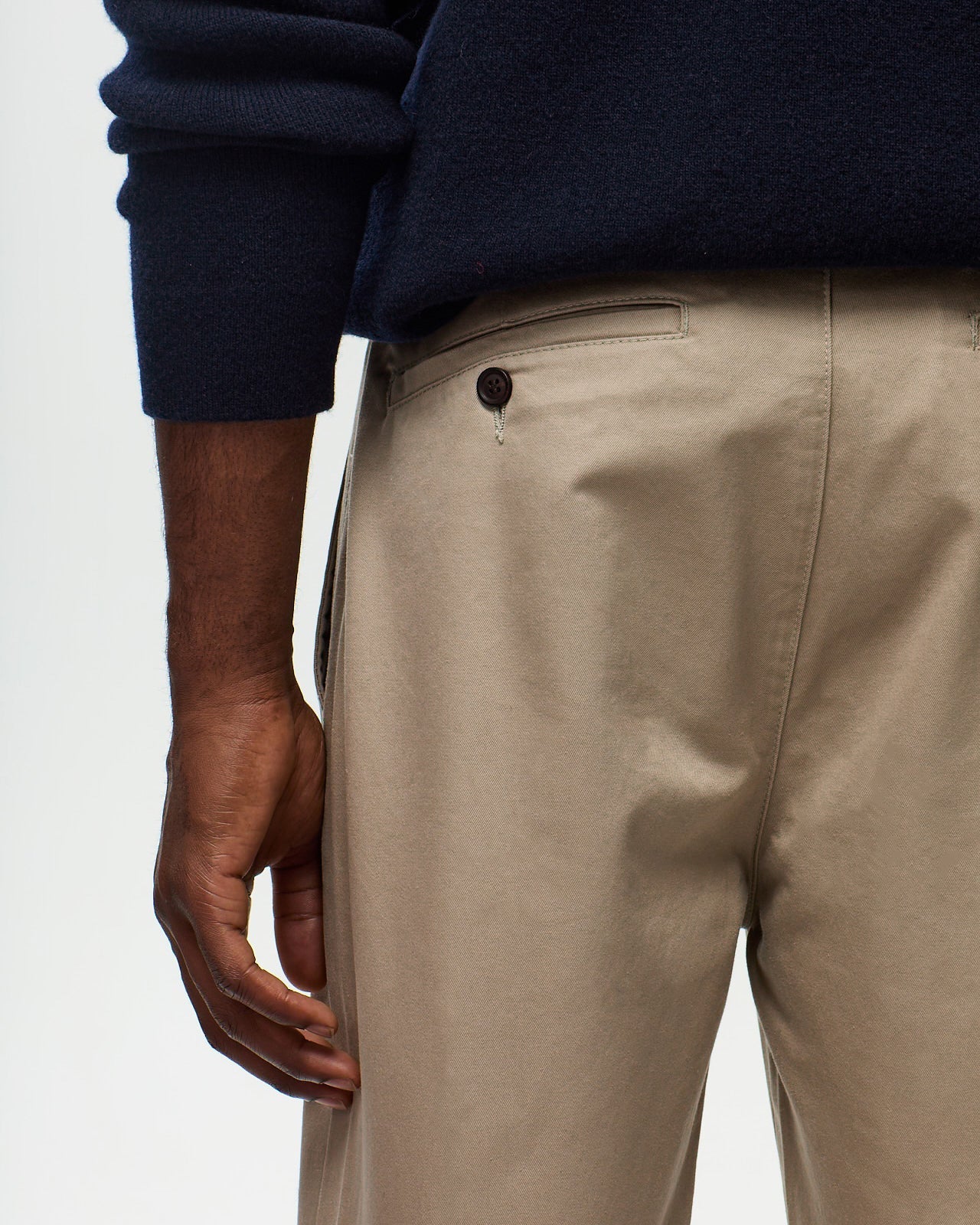 Lafaurie Victor pantalon chino homme beige pierre 100% coton