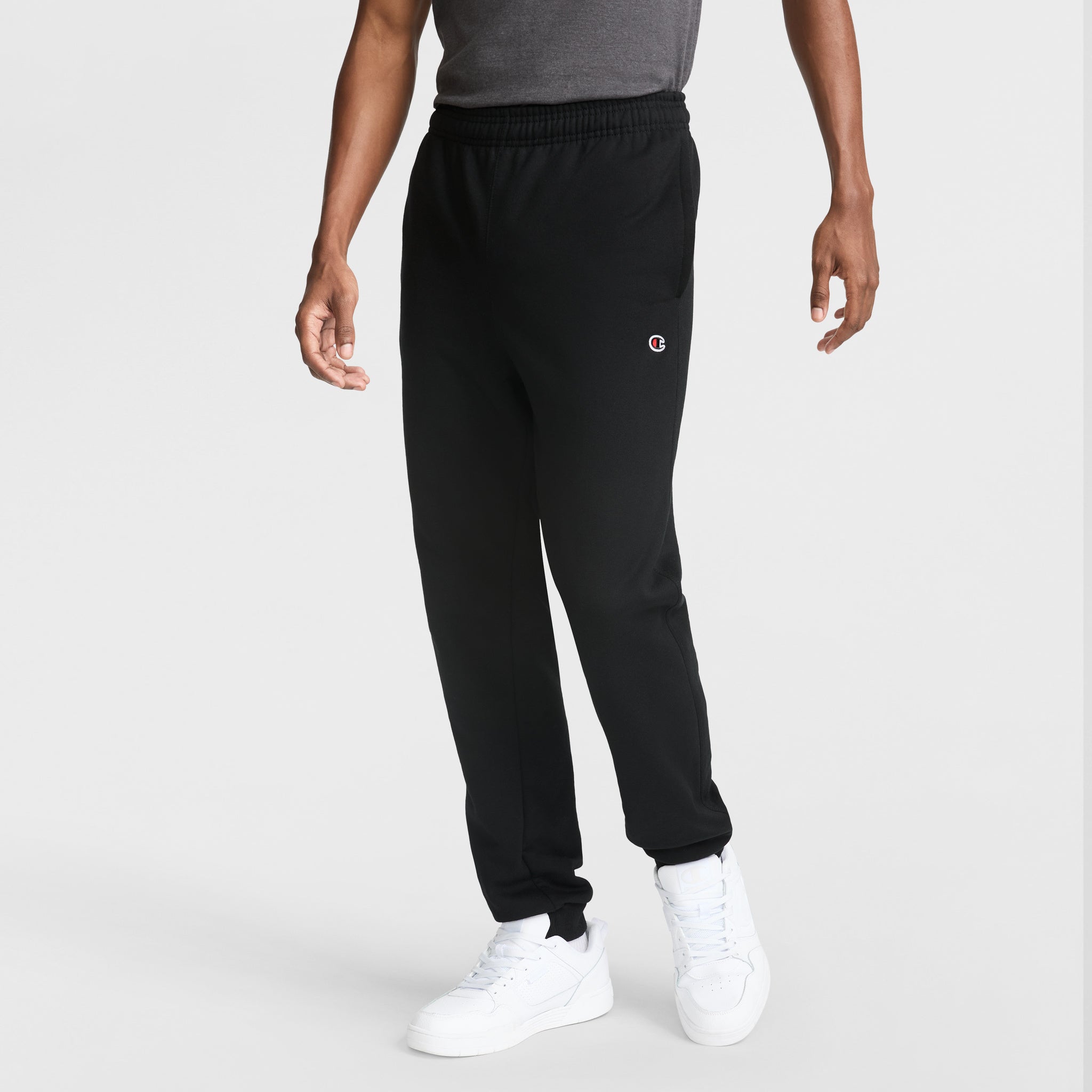 Champion Powerblend Joggers C Logo jogging homme noir coton