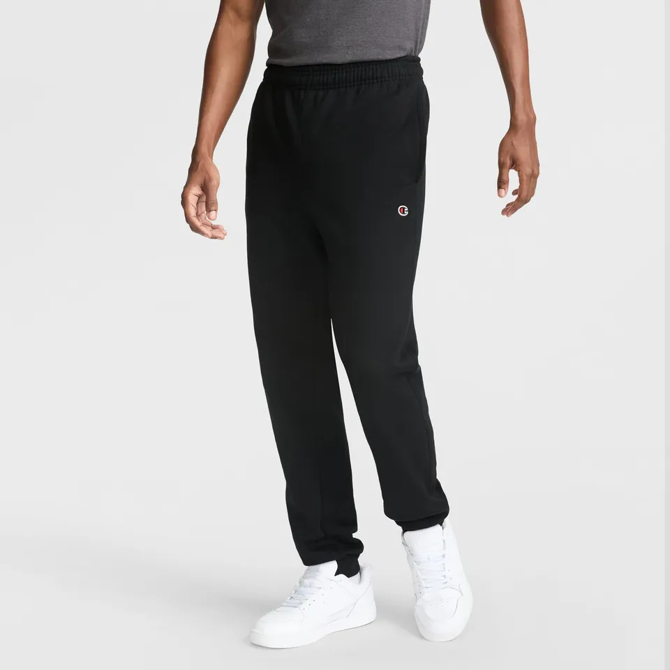 Champion Powerblend Joggers C Logo jogging homme noir coton