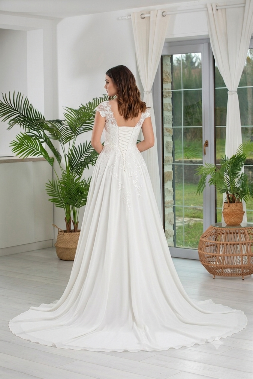Le Jour de Notre Oui Chloé robe de mariée blanche cérémonie