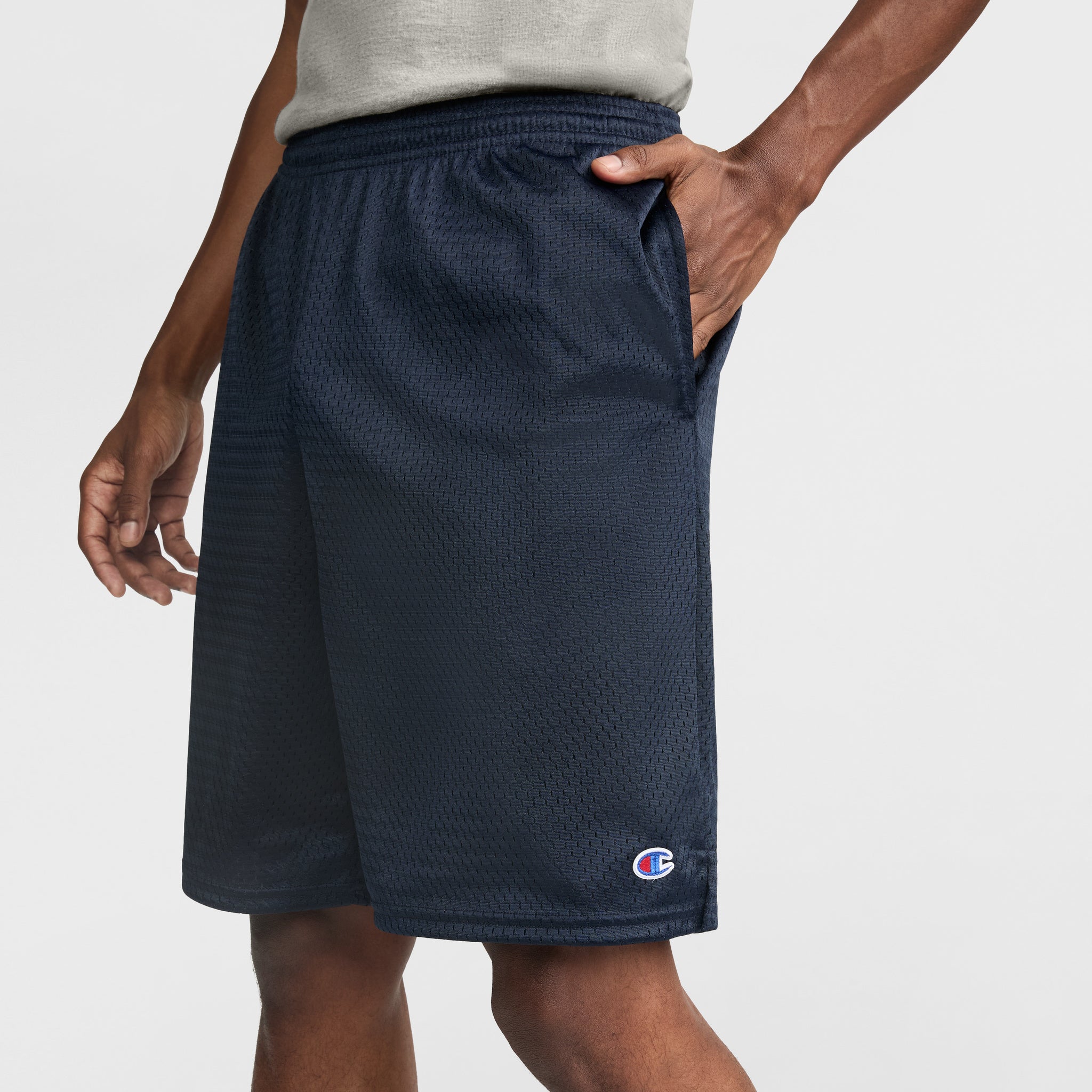 Champion 9" Classic Mesh Shorts C Logo short mesh marine 9 pouces