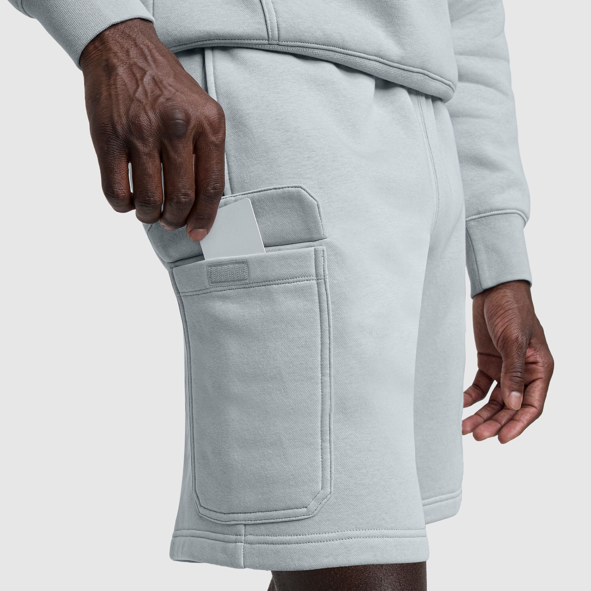 Champion 8" Fleece Cargo Short C Logo short gris