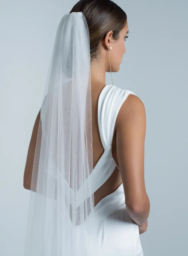 Rime Arodaky Accessories Simple voile de mariée tulle