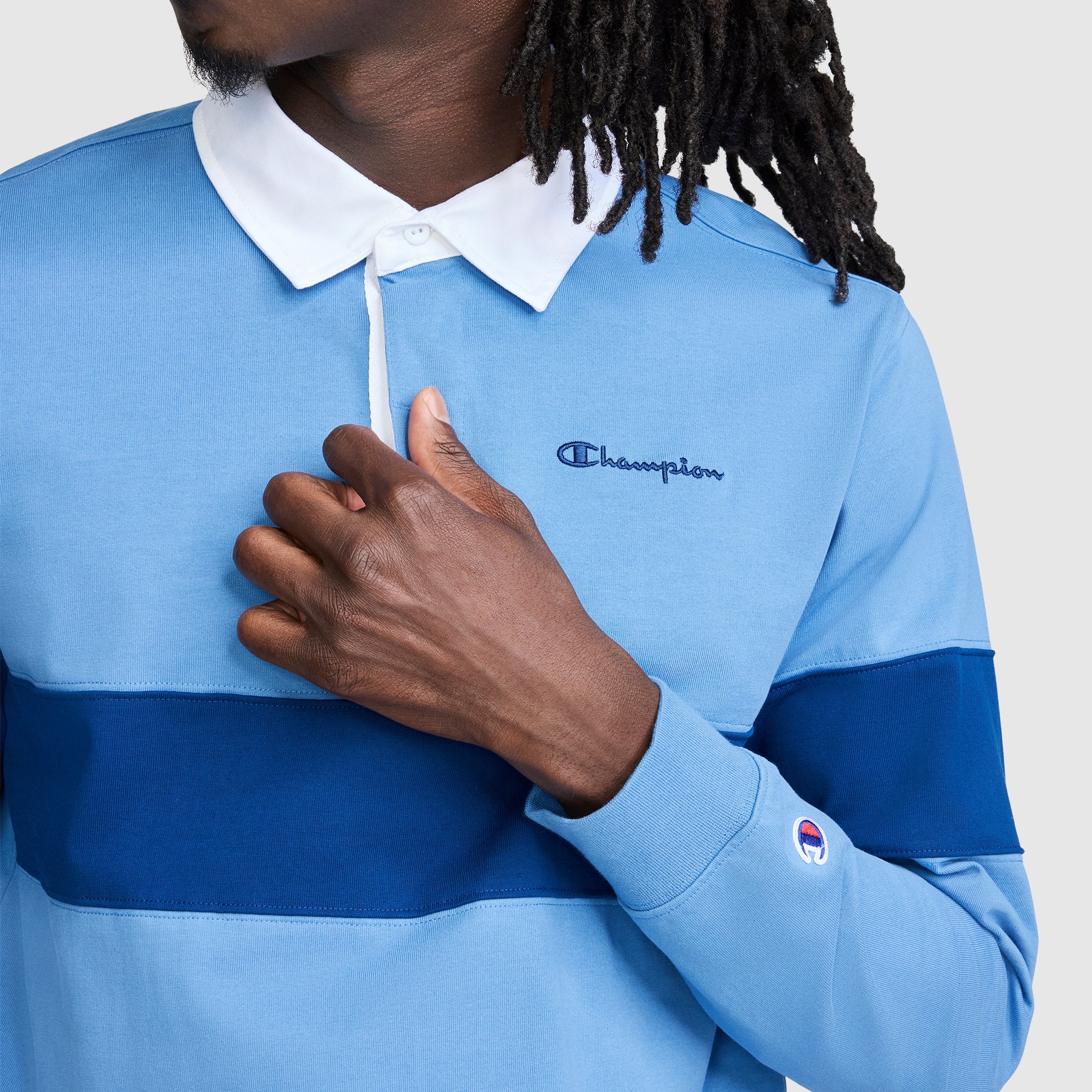 Champion Rugby Shirt coton rayé Riviera