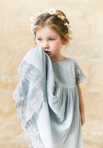 Le Jour de Notre Oui Manon robe enfant bleu ciel cérémonie