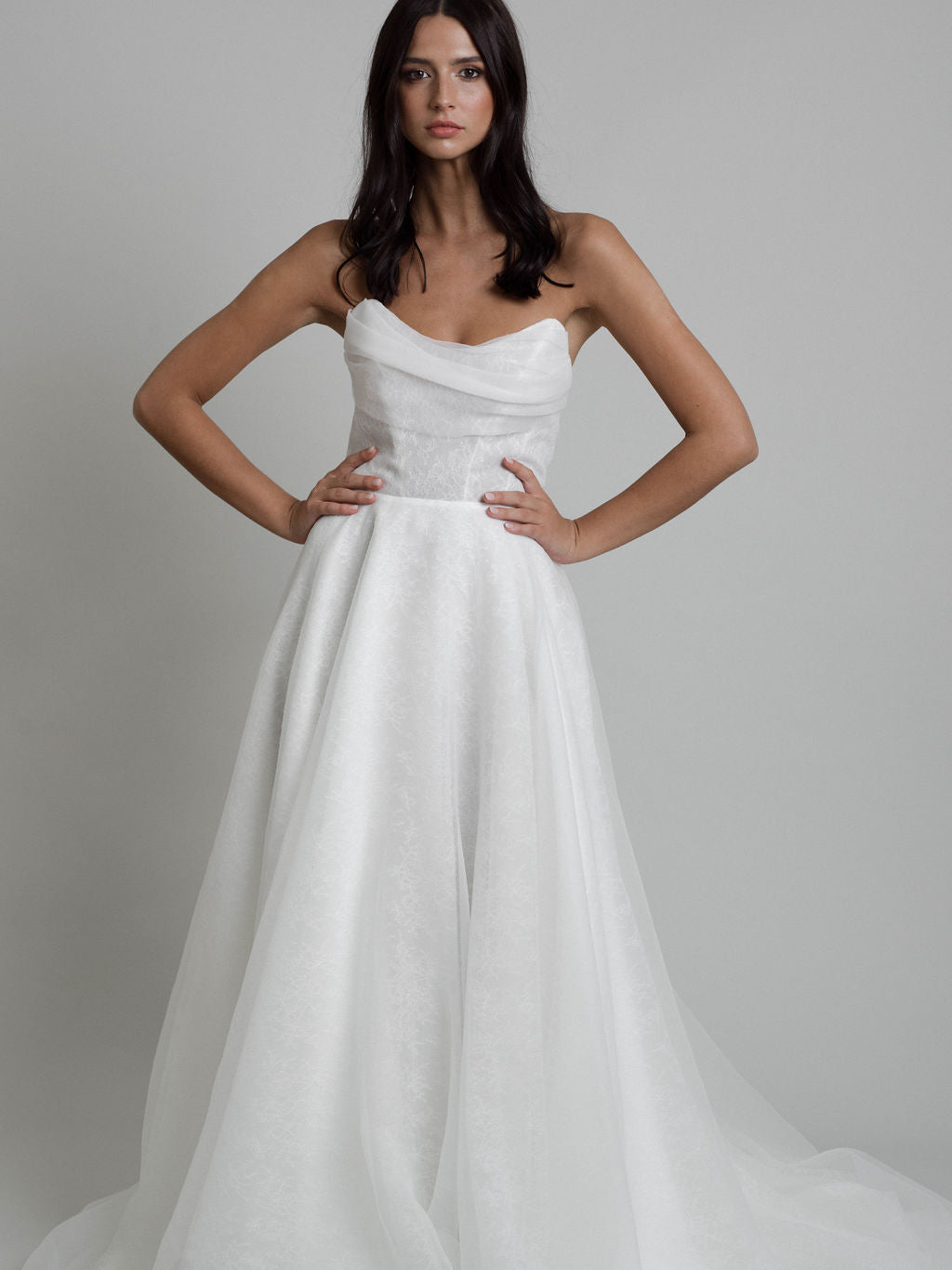 Rime Arodaky Bridal Satellite robe de mariée tulle