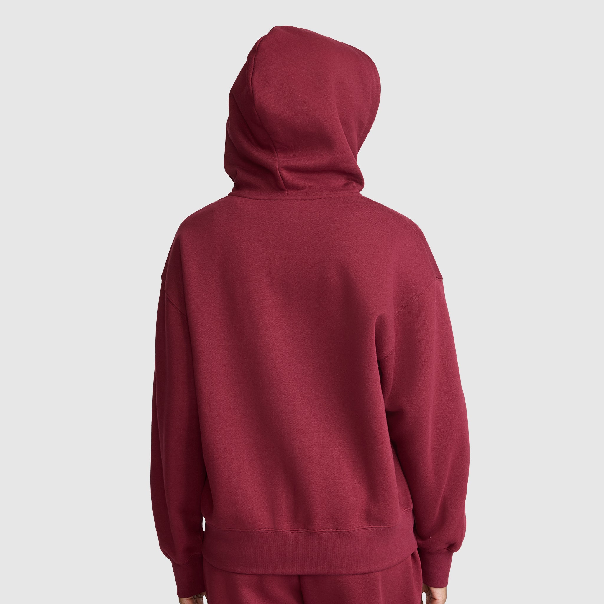 Champion Powerblend sweat zippé à capuche Cabernet femme molleton