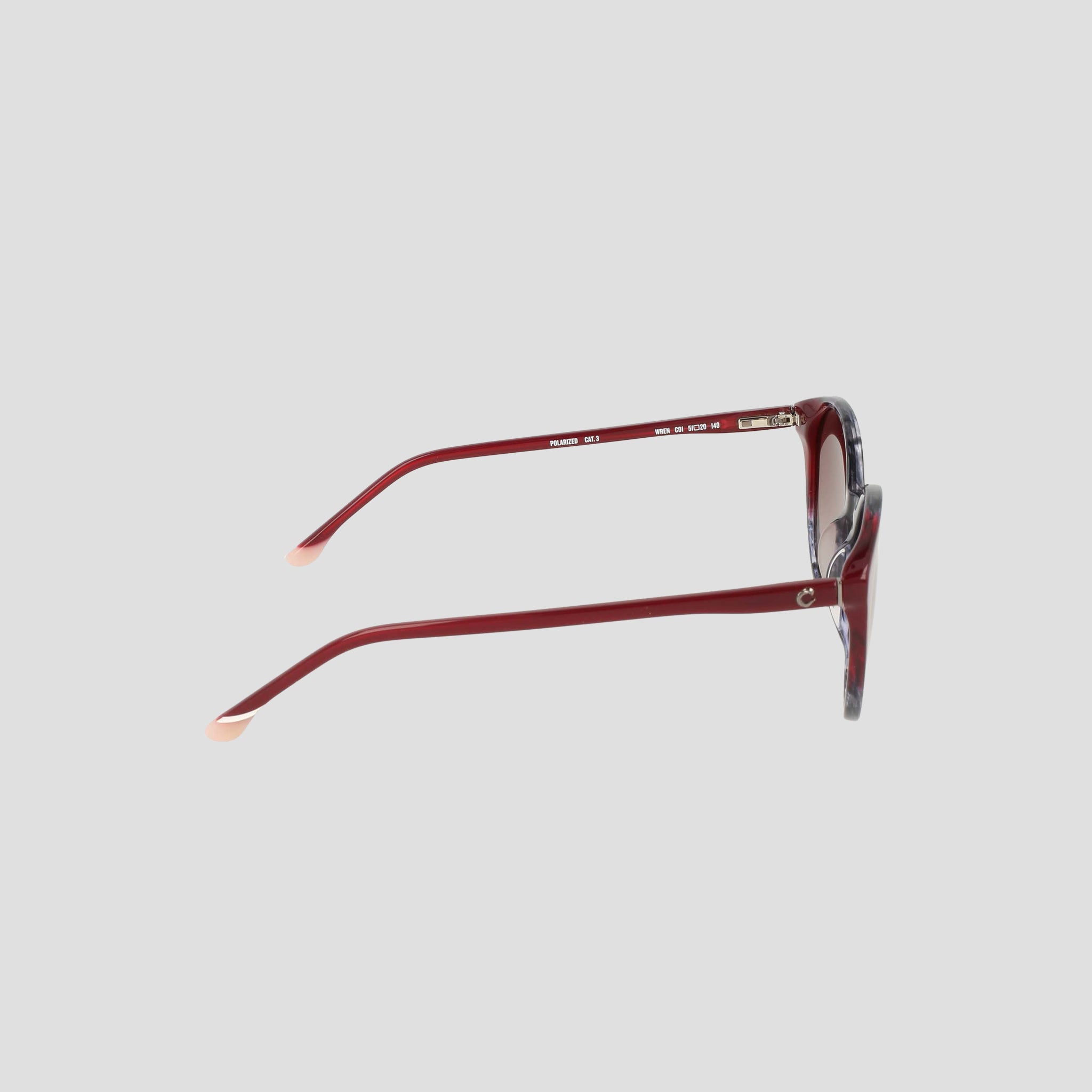 Champion Flirty Round lunettes soleil femme noir écaille polarisé