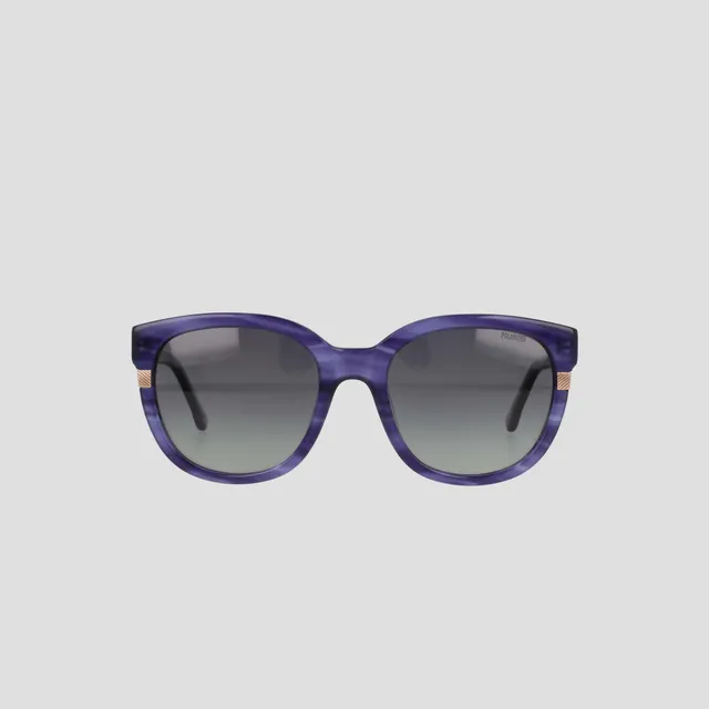 Champion Curvaceous Square Lunettes Soleil Femme Bleu