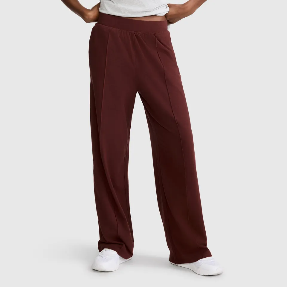 Champion Open Bottom Pant pantalon femme Bitter Chocolate nylon