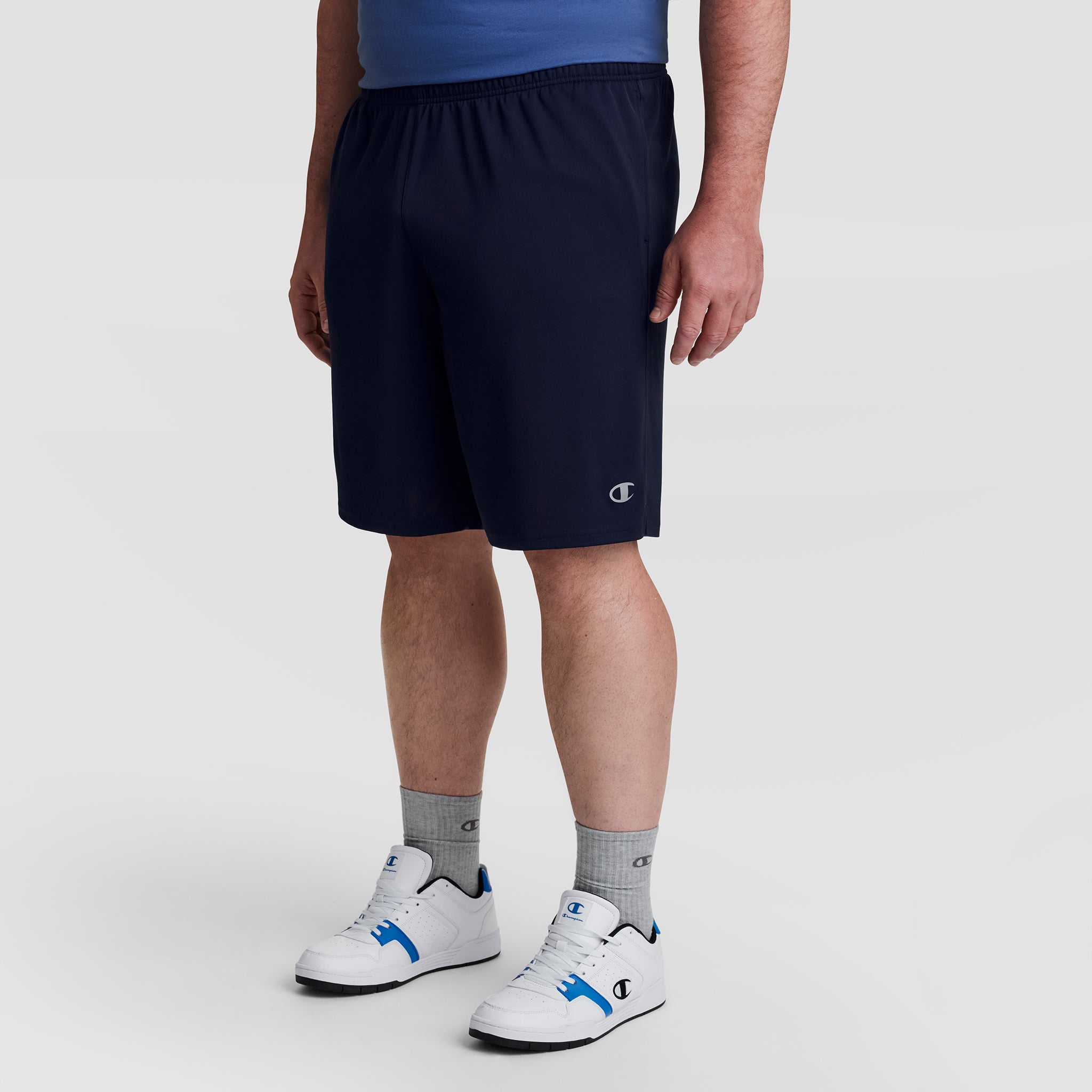Champion Shorts 10 short sport homme bleu marine grande taille