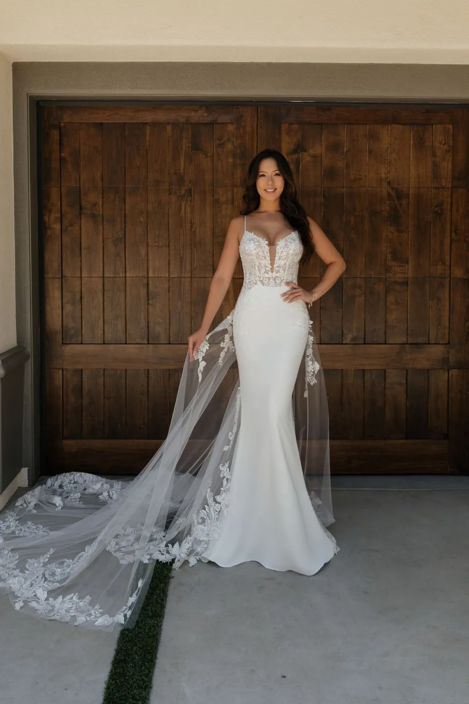 Le Jour de Notre Oui JOCELYN robe de mariée blanche longue